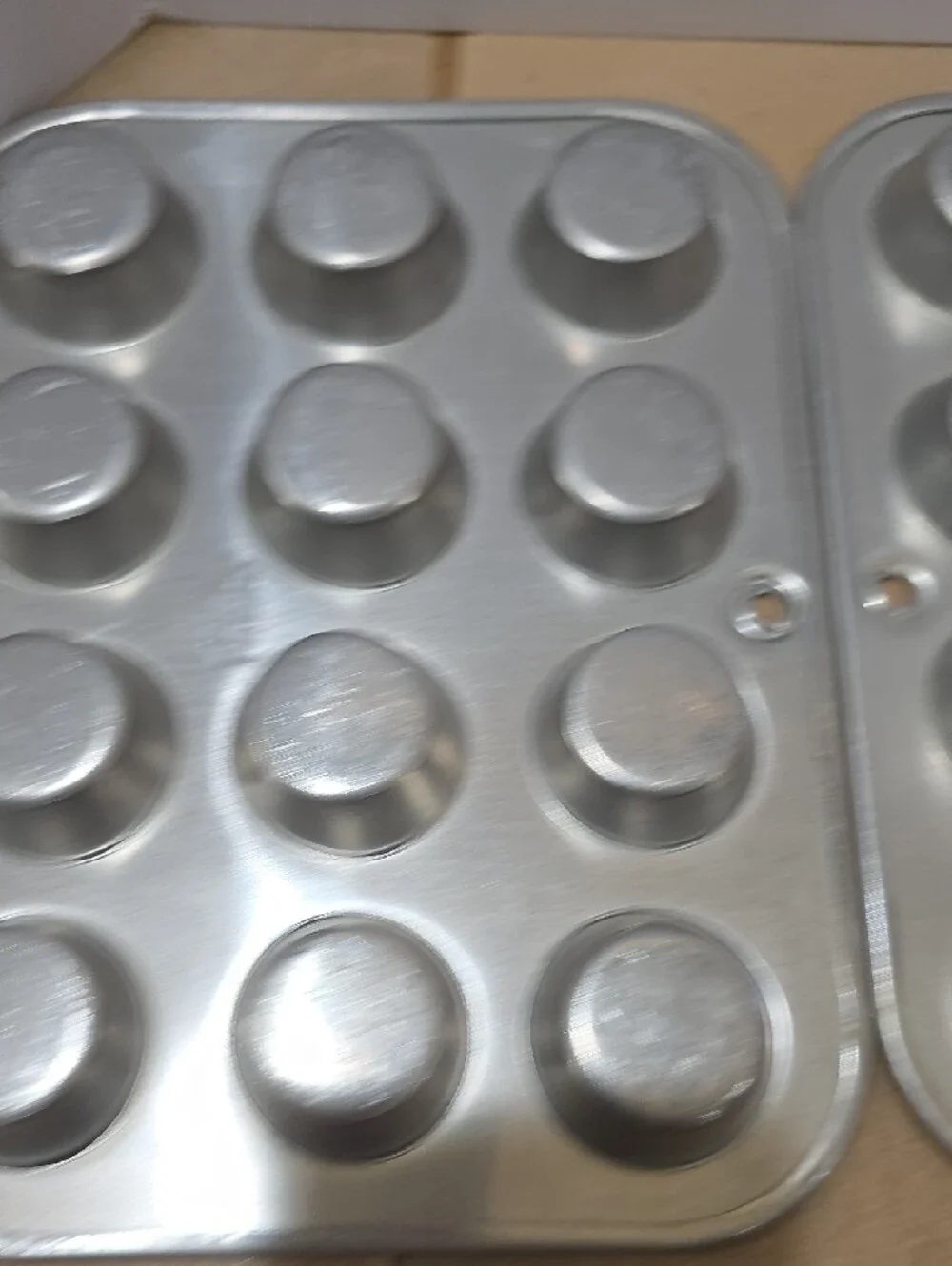 Silver 12-Cup Mini Muffin Pan Set - Home Kitchen